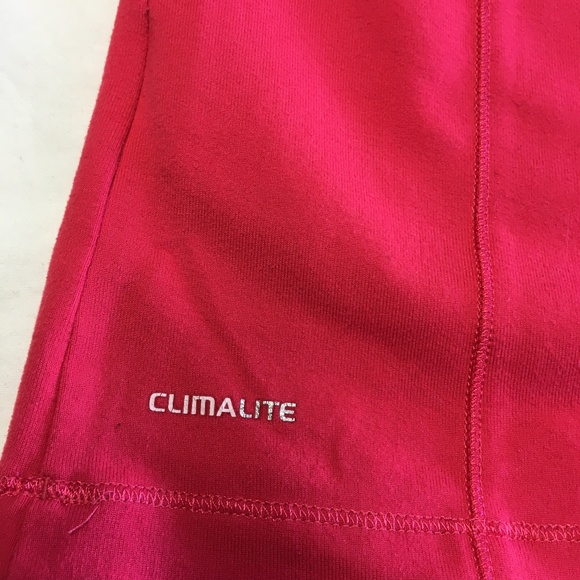 ADIDAS CLIMALITE PINK XL SHORT SLEEVE PERFORMANCE - Picture 7 of 8